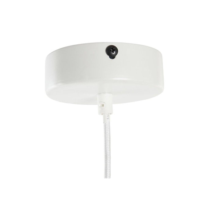 DKD Home Decor Lámpara de Techo de Metal y Ratán Marrón Claro DKD Home Decor Lámpara de Techo de Metal y Ratán Marrón Claro