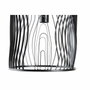 DKD Home Decor Lámpara de Techo de Metal Negra 30x30x28 cm