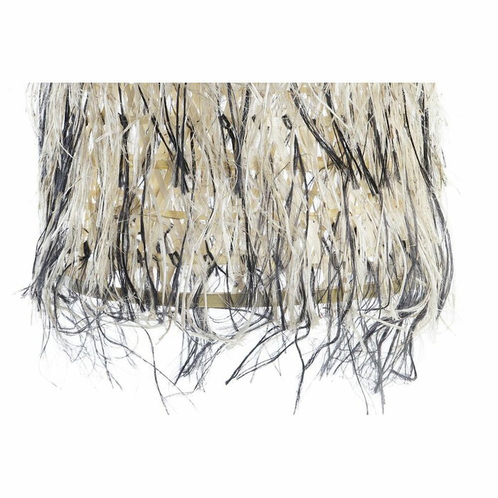 DKD Home Decor Pantalla de Bambú 34x34x50 Marrón Natural