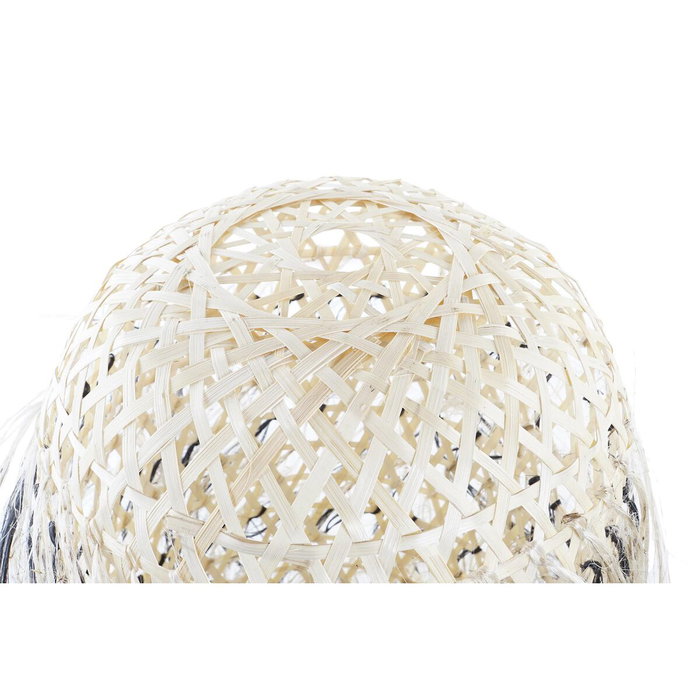 DKD Home Decor Pantalla de Bambú 34x34x50 Marrón Natural
