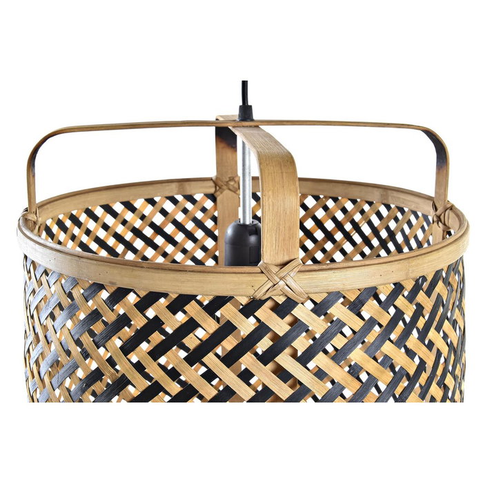 DKD Home Decor Lámpara de Techo de Ratán 36x36x48 Marrón Natural DKD Home Decor Lámpara de Techo de Ratán 36x36x48 Marrón Natural