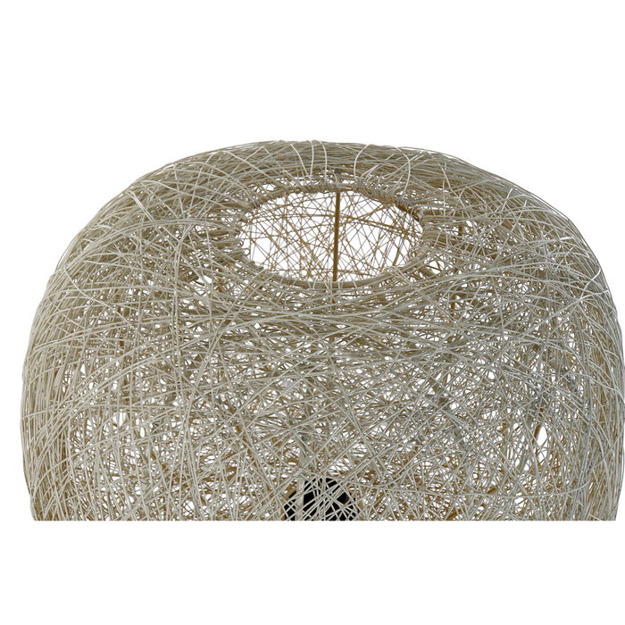 DKD Home Decor Lámpara de Pie de Metal Blanca 41x41x109 cm DKD Home Decor Lámpara de Pie de Metal Blanca 41x41x109 cm