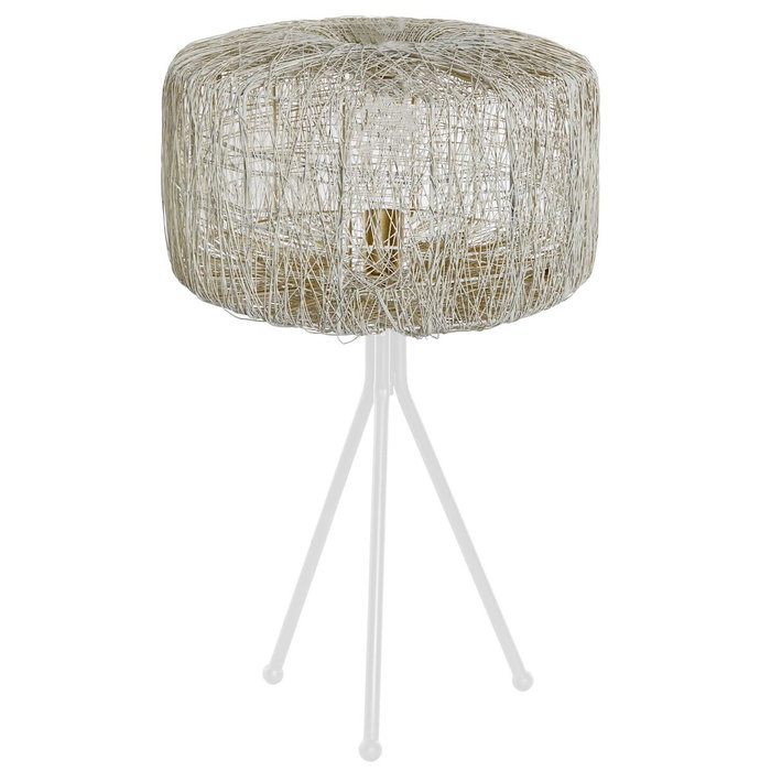 DKD Home Decor Lámpara de Sobremesa Metal Blanco 33x33x50 cm DKD Home Decor Lámpara de Sobremesa Metal Blanco 33x33x50 cm