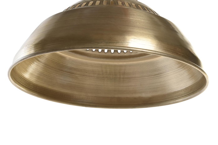 DKD Home Decor Lámpara de Techo Loft Dorado Marrón 43 x 31 x 43 cm