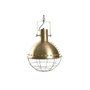 DKD Home Decor Lámpara de Techo de Hierro Dorado Desgastado