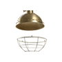 DKD Home Decor Lámpara de Techo de Hierro Dorado Desgastado
