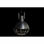 DKD Home Decor Lámpara de Techo de Hierro Plateado Desgastado