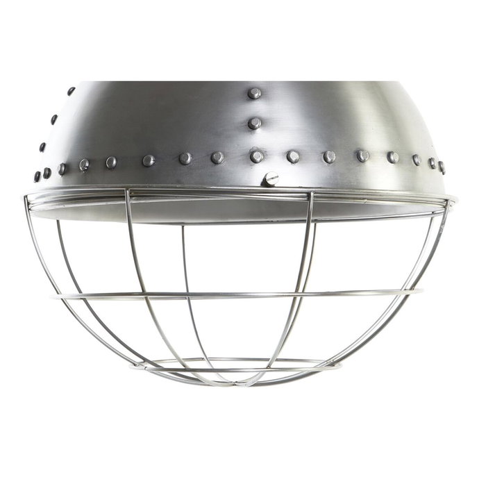 DKD Home Decor Lámpara de Techo de Hierro Plateado Desgastado