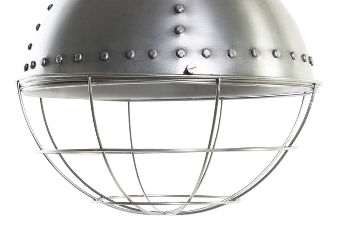 DKD Home Decor Lámpara Techo Loft Plateado Hierro 43 x 66 x 43 cm DKD Home Decor Lámpara Techo Loft Plateado Hierro 43 x 66 x 43 cm