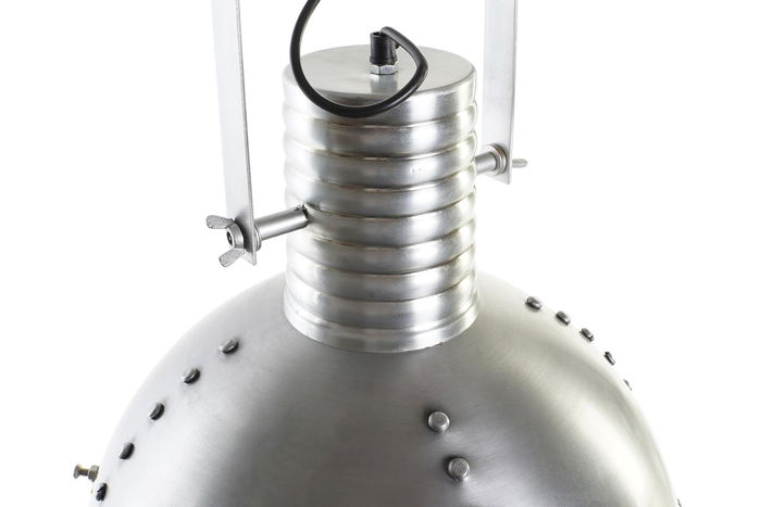 DKD Home Decor Lámpara Techo Loft Plateado Hierro 43 x 66 x 43 cm DKD Home Decor Lámpara Techo Loft Plateado Hierro 43 x 66 x 43 cm