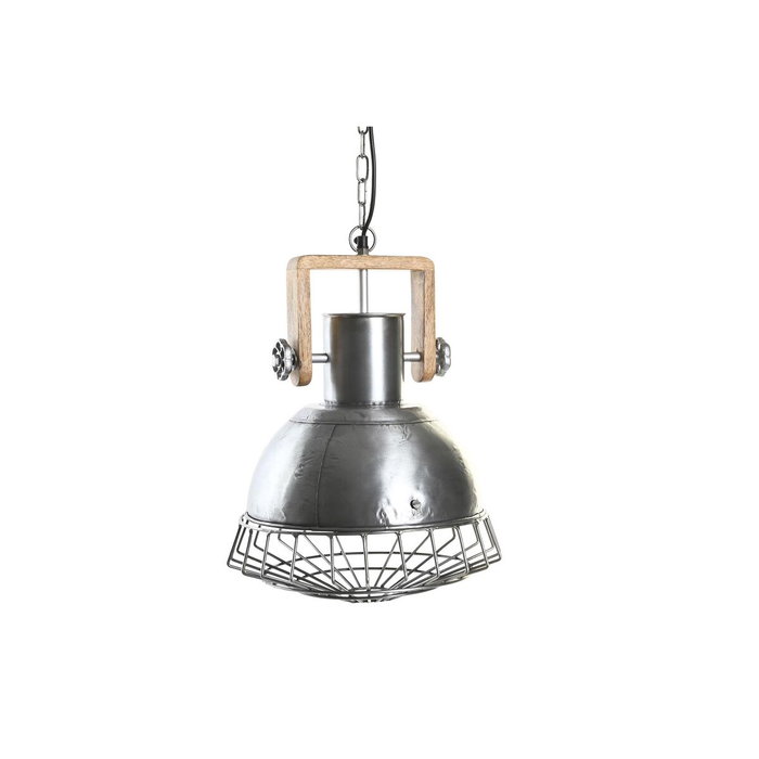 DKD Home Decor Lámpara de Techo de Hierro y Mango Desgastado