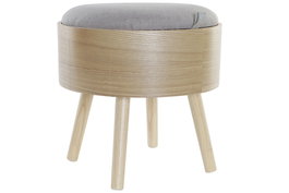 DKD Home Decor Descalzadora MDF Poliéster Natural