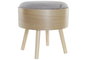 DKD Home Decor Descalzadora MDF Poliéster Natural