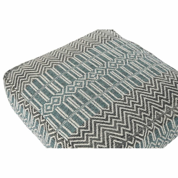 DKD Home Decor Cojín de Suelo Algodón 60x60x25 Rayas Azul, Blanco y Verde Menta DKD Home Decor Cojín de Suelo Algodón 60x60x25 Rayas Azul, Blanco y Verde Menta