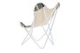 DKD Home Decor Otric Sillón Boho Blanco 74 x 65 x 90 cm