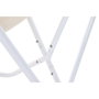 DKD Home Decor Sillón Algodón y Hierro Mariposa Blanco