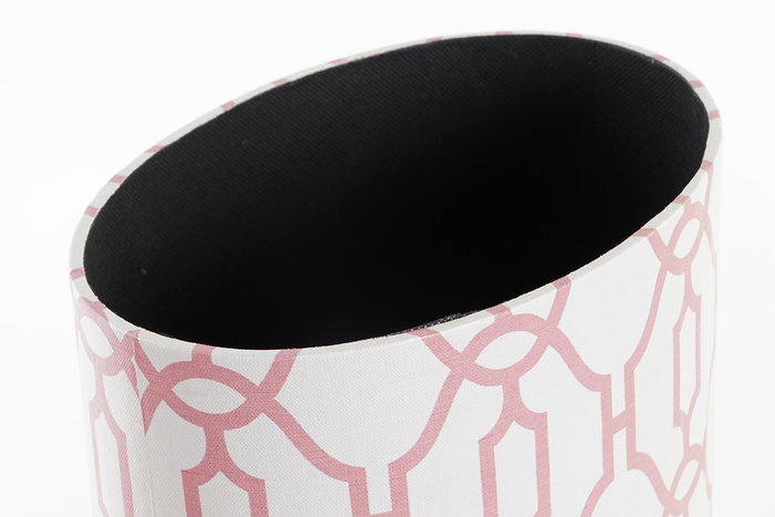 DKD Home Decor Papelera Set de 2 Naranja Blanco 24.5 x 35.3 x 33 cm