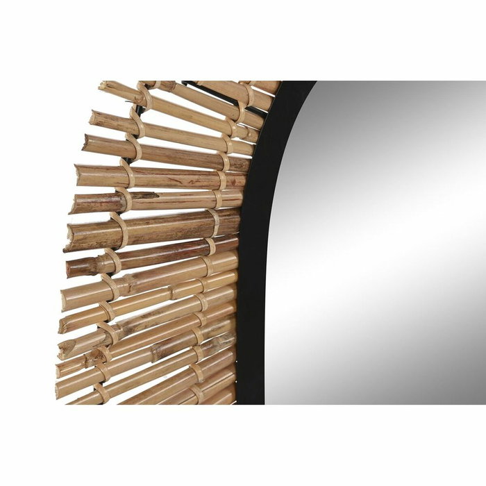 DKD Home Decor Espejo de Ratán 63x92 cm Natural