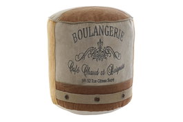 DKD Home Decor Cojín Suelo Vintage 1993 Gris 44 x 44 x 44 cm