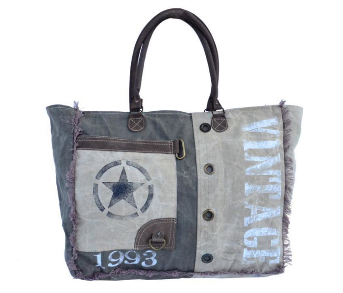 DKD Home Decor Cojín Suelo Vintage 1993 Gris 44 x 44 x 44 cm