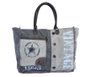 DKD Home Decor Cojín STAR Gris y Blanco 45x15x45 cm