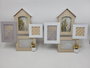 DKD Home Decor Marco Multifoto Urban Nice Day Marron Blanco MDF Cristal 3 x 41 x 39 cm (2 Unidades)