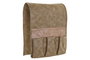 DKD Home Decor Portamandos Tradicional Marron Beige Pu 30 x 90 x 0.5 cm
