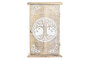 DKD Home Decor Armario de llaves Árbol de la Vida de madera de mango