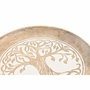 DKD Home Decor Bandeja Vaciabolsillos Mango Árbol de la Vida 20,5x20,5x2,5 cm