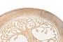 DKD Home Decor Bandeja Vaciabolsillos Mango Árbol de la Vida 20,5x20,5x2,5 cm