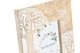 DKD Home Decor Marco Foto Hamsa India Mango Cristal 10x15 Marron Blanco 20 x 25.5 x 2 cm