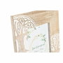 DKD Home Decor Marco de Fotos Árbol de la Vida 13x18 Mango Marrón y Blanco