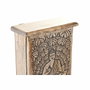 DKD Home Decor Guardallaves Buda Tallado Marrón