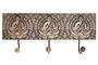 DKD Home Decor Perchero de Pared Buda con 3 Colgadores