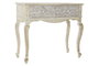 DKD Home Decor Consola Indio Natural Blanco Mango 91 x 42 x 81 cm