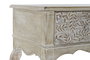 DKD Home Decor Consola Indio Natural Blanco Mango 91 x 42 x 81 cm