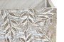 DKD Home Decor Organizador de Mango Natural para Cartas