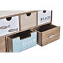 DKD Home Decor Joyero de Madera Beach Marrón 40x16x19