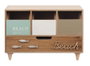 DKD Home Decor Joyero de Madera Beach Marrón