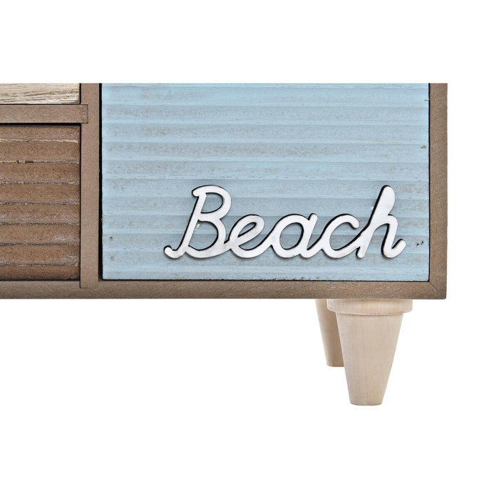 DKD Home Decor Joyero de Madera Beach Marrón