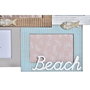 DKD Home Decor Marco Multifoto Madera y Cristal Beach