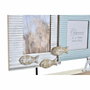 DKD Home Decor Marco Multifoto Madera y Cristal Beach 43x5x27