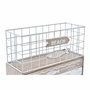 DKD Home Decor Joyero de Madera y Metal Pollença Marrón y Blanco
