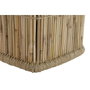 DKD Home Decor Set de 2 Cestas de Bambú y Cuerda Natural