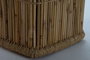 DKD Home Decor Cesta Balines Set de 2 Bambú Cuerda Natural 46 x 55 x 46 cm