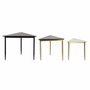 DKD Home Decor Set de 3 Mesas Auxiliares MESDA AUXI de Mármol