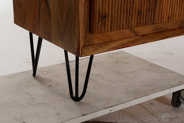 DKD Home Decor Vitrina Colonial Marron Negro 145 x 162 x 40 cm