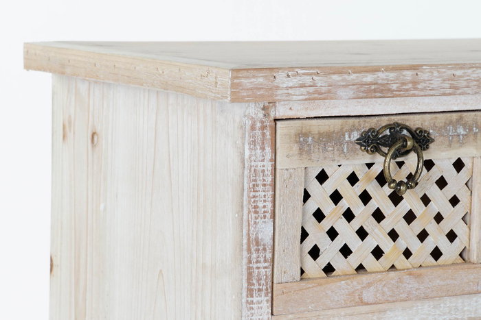 Cajonera Cottage DKD Home Decor Marron Claro 30 x 98 x 89 cm