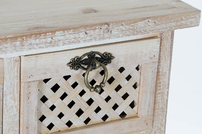 Cajonera Cottage DKD Home Decor Marron Claro 30 x 98 x 89 cm