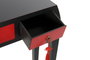 Consola Oriental DKD Home Decor Rojo Negro 27 x 80 x 96 cm